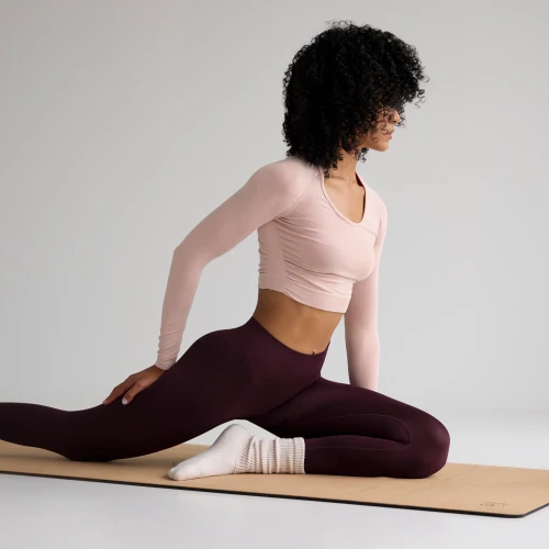 Crop Top à Manches Longues Wellness Retreat (4)