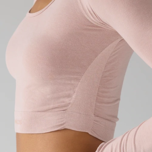 Crop Top à Manches Longues Wellness Retreat (5)