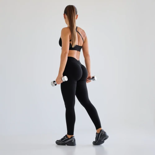 MuseFit Back V Mid-Waist Leggings (4)