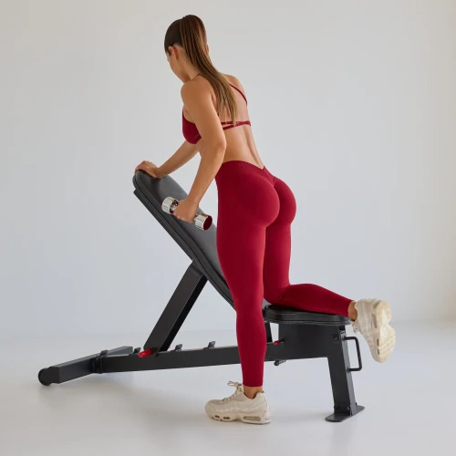 MuseFit Back V Mid-Waist Leggings (4)