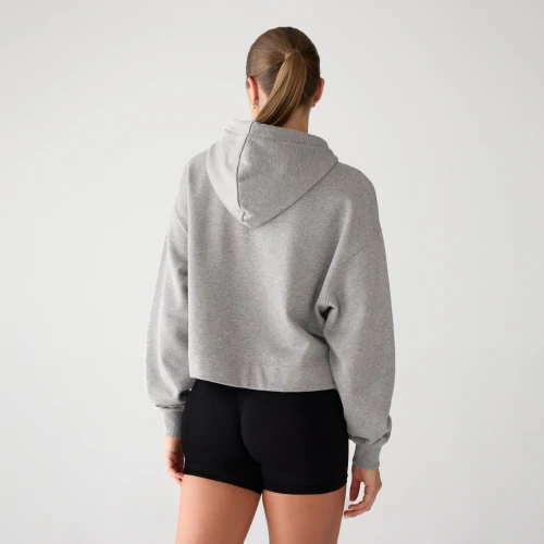 Athleisure P Kurz geschnittener Kapuzenpullover (3)