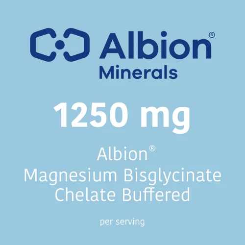 Albion® Magnesium Bisglycinate 60 veg capsules (6)