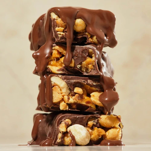 Choco Peanuts - Barrita de Cacahuete y Chocolate con Leche x 3 (2)