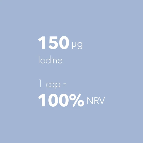 Iodure de Potassium - 150 mcg Iode 60 gélules (6)