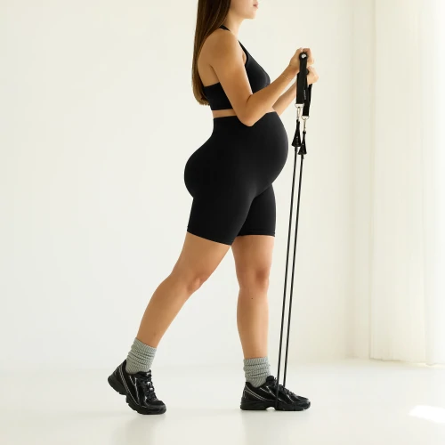 CoreMom High-Waist Shorts (4)