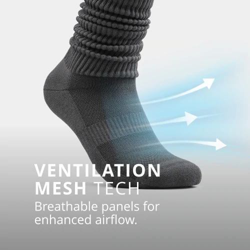 Athleisure Over The Calf Socken  (2)