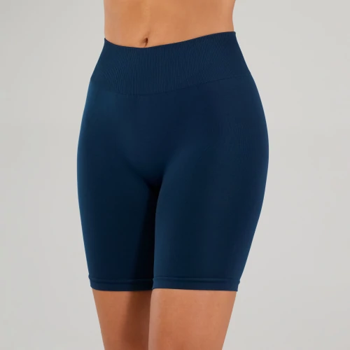 Athleisure Mid-Waist Cycling Shorts (2)