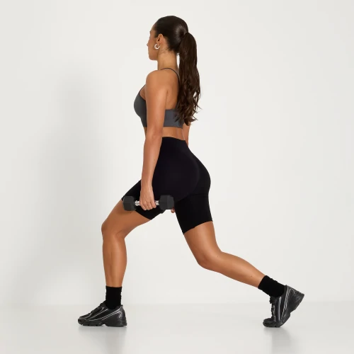 Athleisure Mid-Waist Cycling Shorts (4)