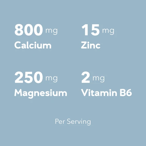 Calcium, Zink & Magnesium 90 tabletten (6)