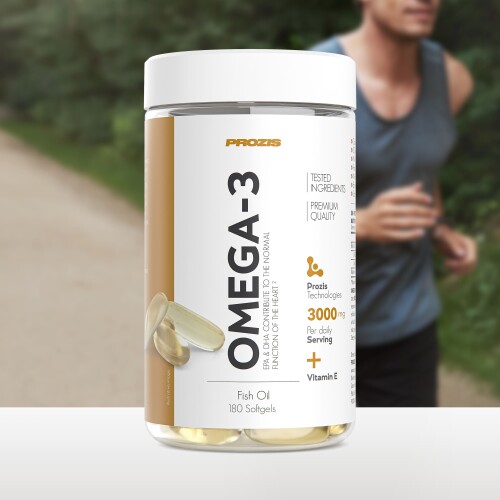 Oméga 3 - 180 capsules molles Prozis