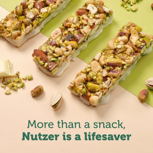 Nutzer Bar 10 ct Pistachio & White Chocolate - Bars & Snacks On The Go ...