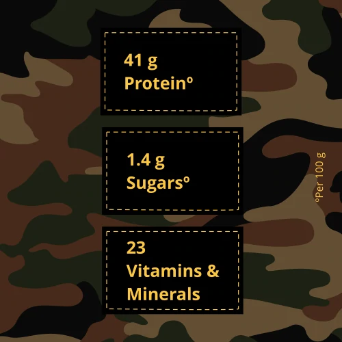 Batido Substituto de Refeição Army 800 g (6)