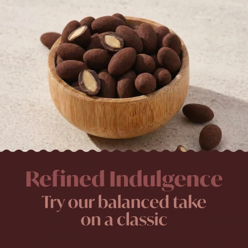 Lean Premium Dipped Almonds - Dunkle Schokolade 100 g (10)