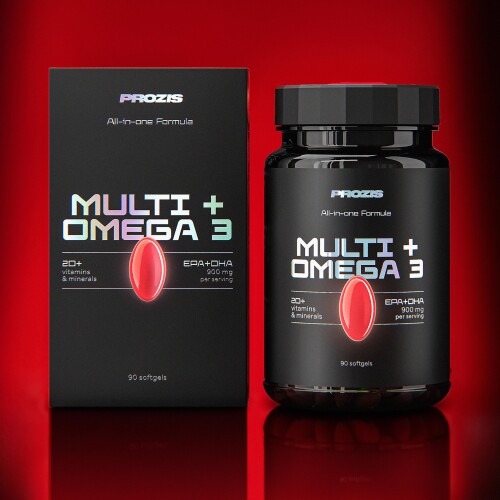 Multi Omega 3 - 90 softgels Prozis