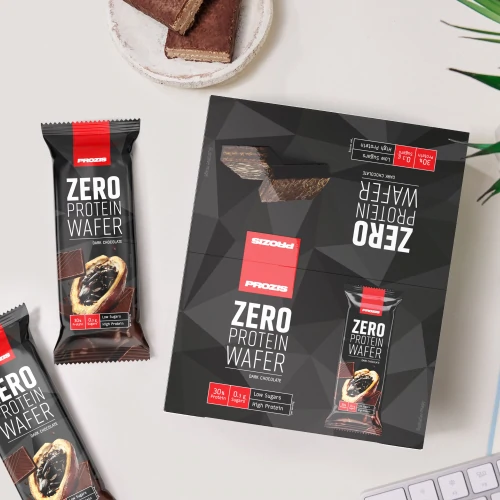 Zero Protein Wafer - Faible Teneur en Sucres - 12 barres (10)