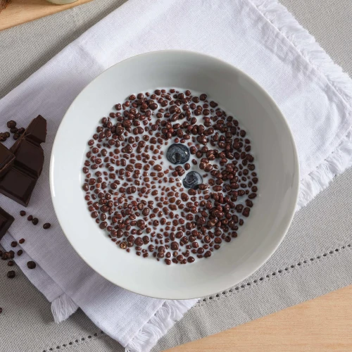 Protein Puffies - Copertura di cioccolato fondente 150 g (2)