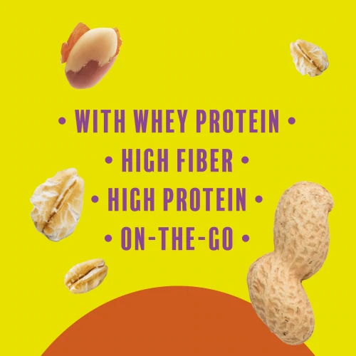 Porridge avec Whey Oats-on-the-go 60 g Beurre de Cacahouète x 4 (4)