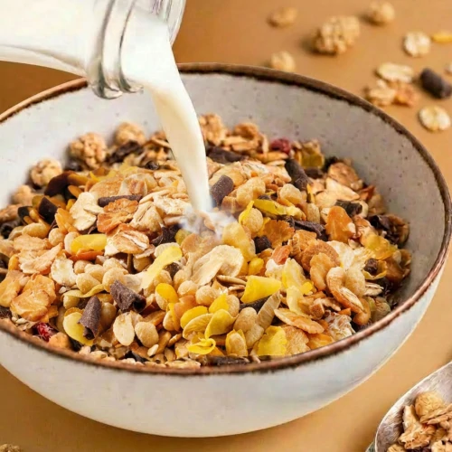 Protein Muesli 400 g Chocolat-Caramel (10)