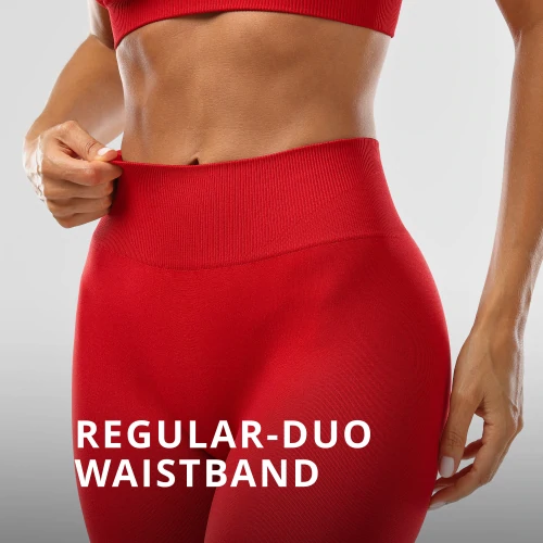 Athleisure Middelhoge fietsshorts  (5)