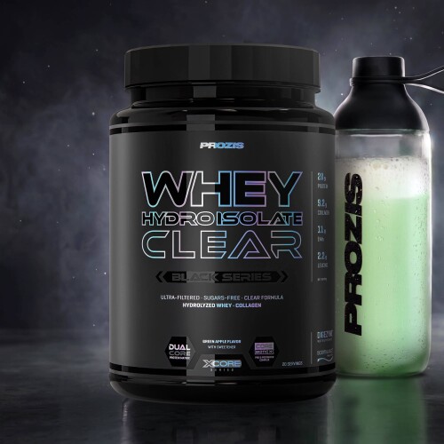 Prozis Whey Hydro Isolate Clear Black Series Proteinpulver