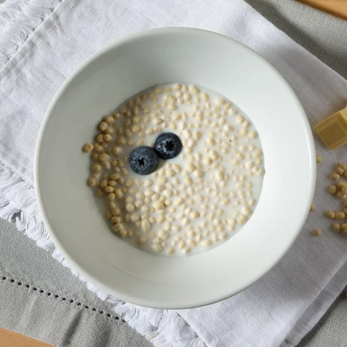 Protein-Puffies - Weißer Schokoladenüberzug 150 g (2)