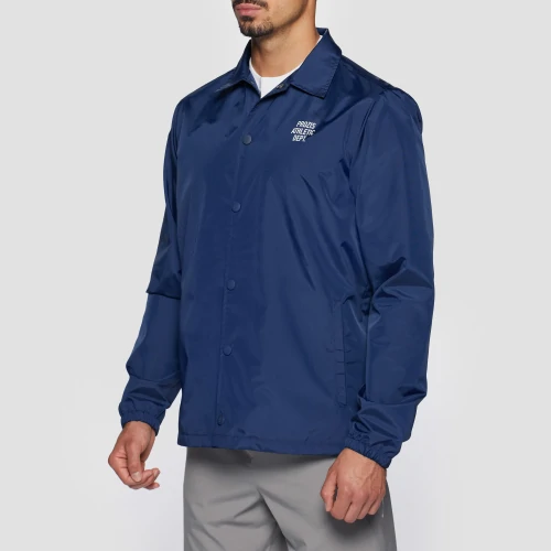 Athletic Dept. Slugger Coach Jacket Navy Performance Sports