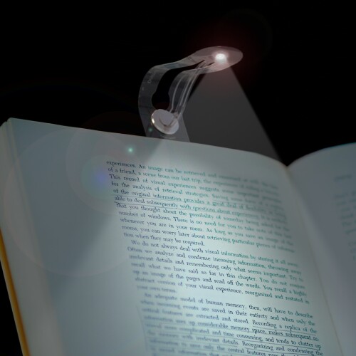 Lumina - Marcador de Livro com Luz LED