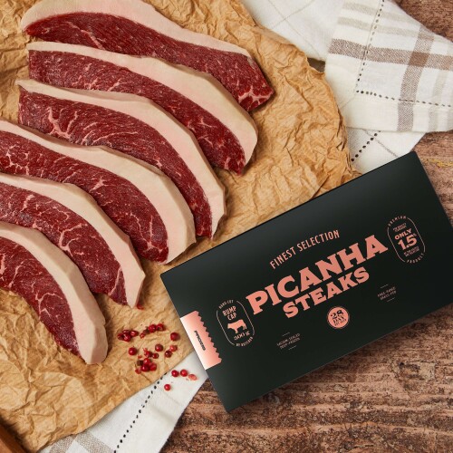 Finest Selection Picanha Steaks 28+ Day Dry Aged 500g