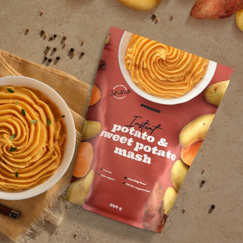 Purée de Pommes de Terre et Patates Douces Instantanée 300 g - Déjeuner et Dîner | Prozis
