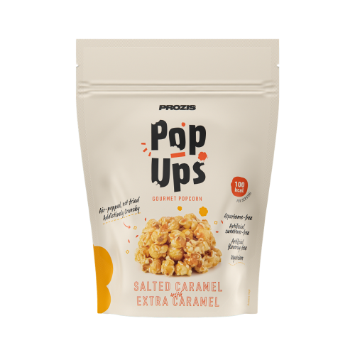 Pop-Ups - Pop-Corn Gourmet - Caramel au Beurre Salé avec Extra Caramel 115 g