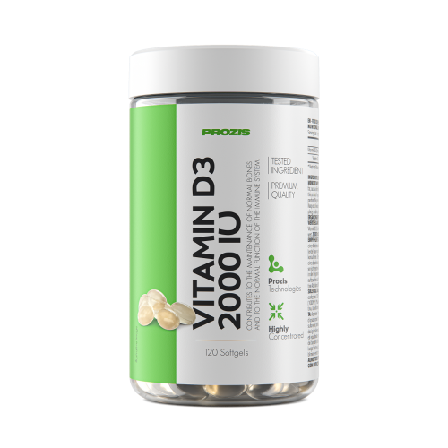 Vitamin D3 2000 IU 120 softgels