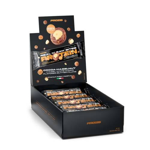 Boules Protéinées Fourrées x 10 - Cacao-Noisette