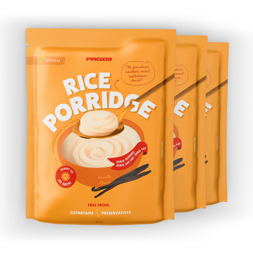 3 x Gachas de arroz sobre 25 g