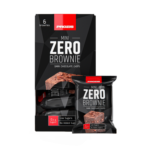 Minibrownie Zero (6 ud) - Pepitas de chocolate negro
