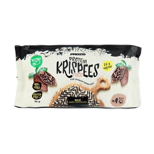 4 x Protein Choc Krispees - Riso con cioccolato fondente 24 g