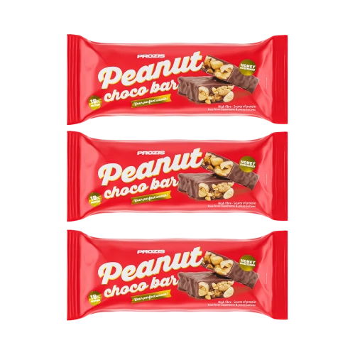 Peanut Choco Bar · Chocolate de Leite x3