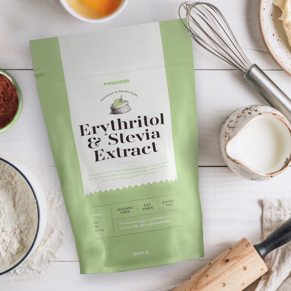 Erythritol and Stevia Sweetener Powdered Formula 200 g Отзывы