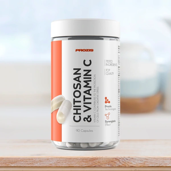 Chitosane + Vitamine C 90 gélules