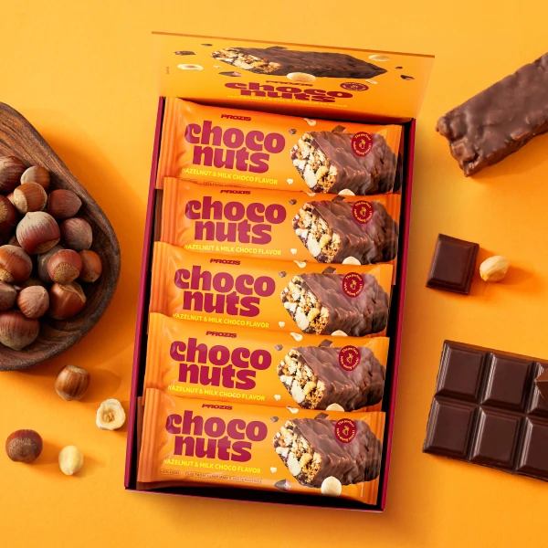 ChocoNuts - Noisette et Chocolat au Lait x 10