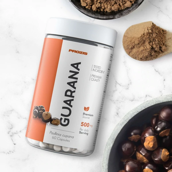 Guarana 500 mg 60 kapsler