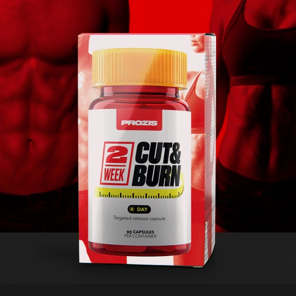 2 Week Cut & Burn 90 Caps - Day