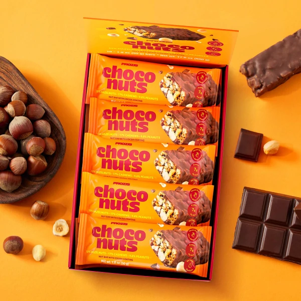 ChocoNuts - Hazelnut & Milk Choco 10 ct