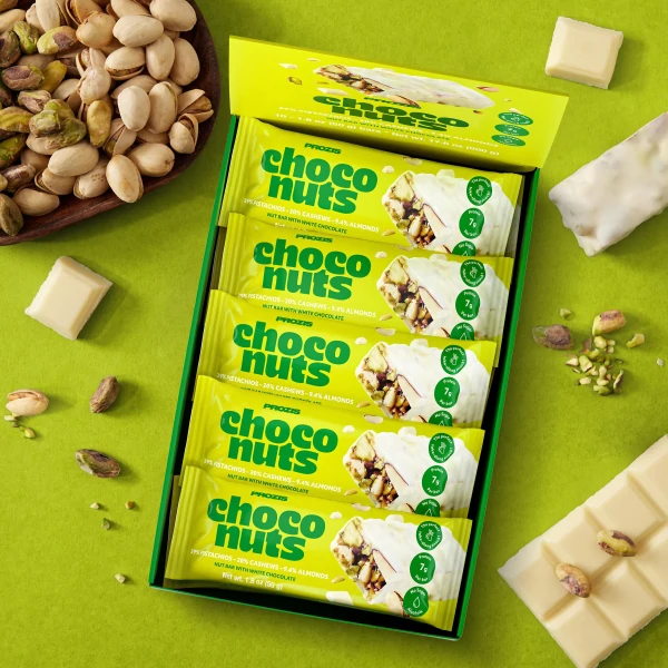 ChocoNuts - Pistachio & White Choco 10 ct