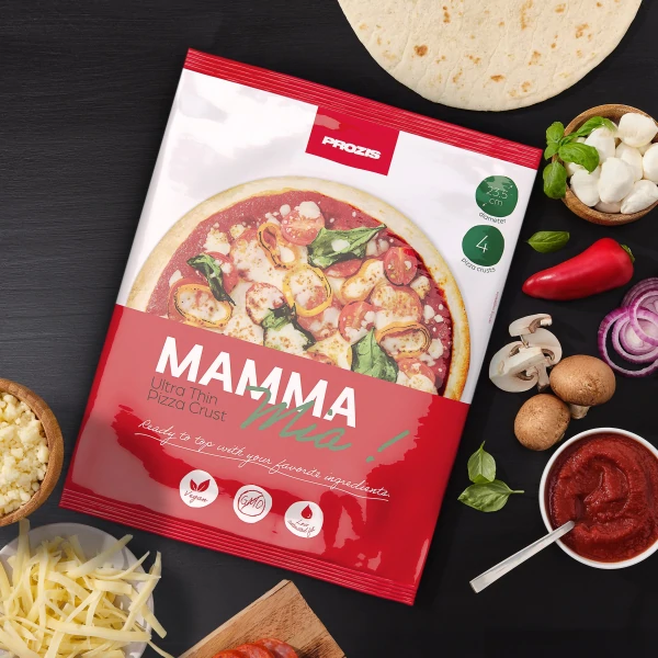 4 x Fonds de Pizza Ultra-Fins