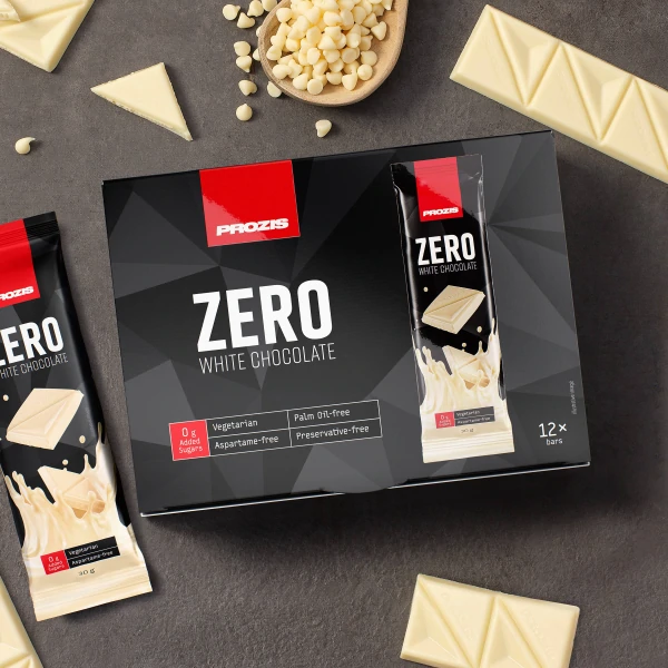 Zero White Chocolate - 12 bars