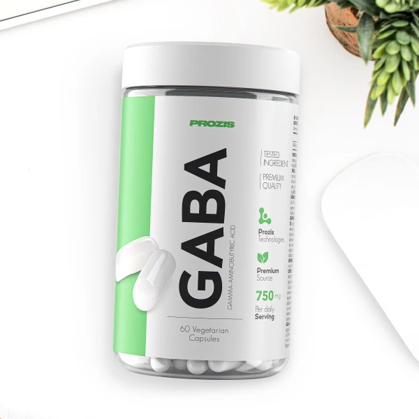 GABA 750 mg 60 veg caps