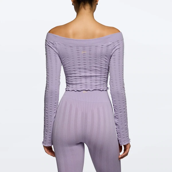 Crop Top à Manches Longues Good Karma