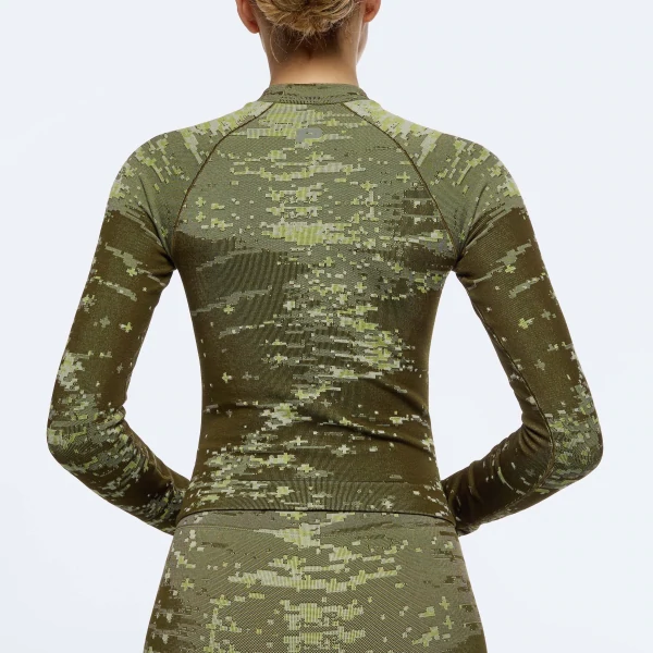 Maillot de Corps à Manches Longues Glitch