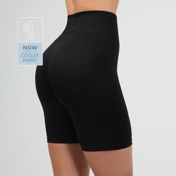 Athleisure Radlerhose mit hohem Bund