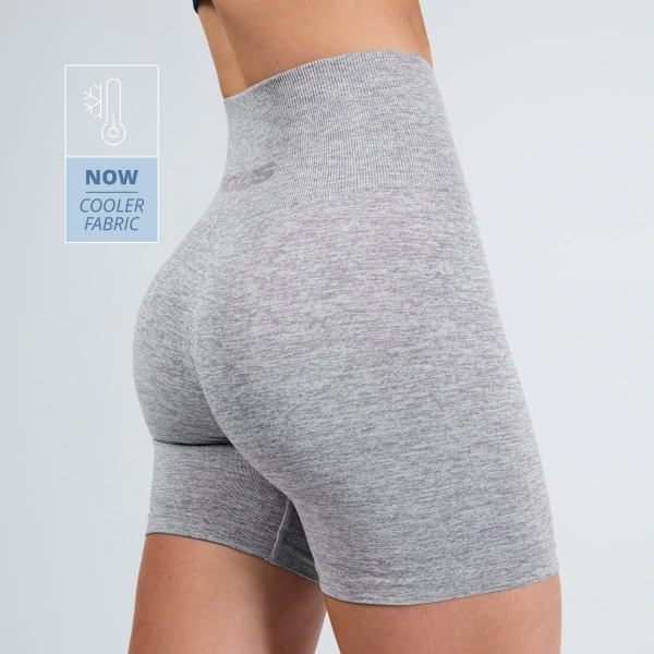 Athleisure Shorts mit hohem Bund